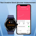 Load image into Gallery viewer, For Huawei Xiaomi Smart Watch Men blood glucose measurement 360*360 HD Screen Heart Rate ECG+PPG Bluetooth Call SmartWatch+BOX - M atlas
