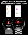 Load image into Gallery viewer, 2024 New Medical Grade Smart Watchs Laser Treatment Blood Lipid Uric Acid Blood Sugar Fitness Tracker Bluetooth Call smartwatch
