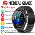 Load image into Gallery viewer, Healthy Blood Sugar Make Call Smartwatch 1.39 -inch 360*360 HD Large Screen ECG SmartWatch Monitoring Non-invasive Blood Glucose - M atlas
