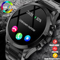 Load image into Gallery viewer, For Huawei Xiaomi Smart Watch Men blood glucose measurement 360*360 HD Screen Heart Rate ECG+PPG Bluetooth Call SmartWatch+BOX - M atlas
