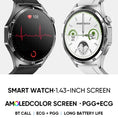 Load image into Gallery viewer, Blood Sugar Smart Watch Health ECG+PPG Blood Body Component Monitor Watch Smart AMOLED Screen Bluetooth Call AI Voice Smartwatch
